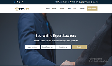 LawMent - SaaS Based Multi Lawyer Appointment System