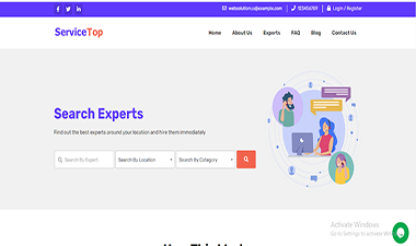 ServiceTop - Professional Service Selling Marketplace